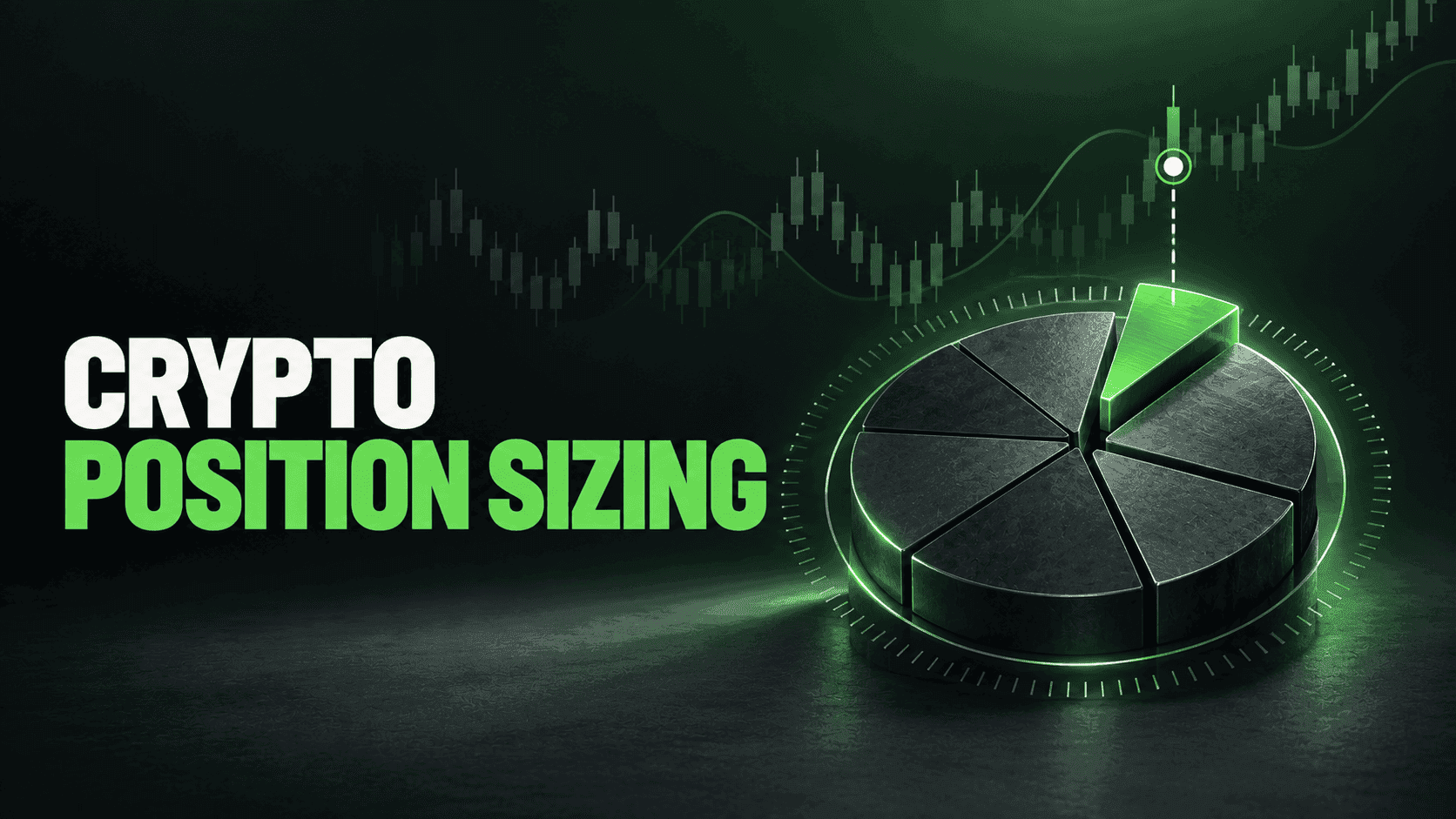 Sizing a crypto position from the stop loss and a fixed risk per trade
